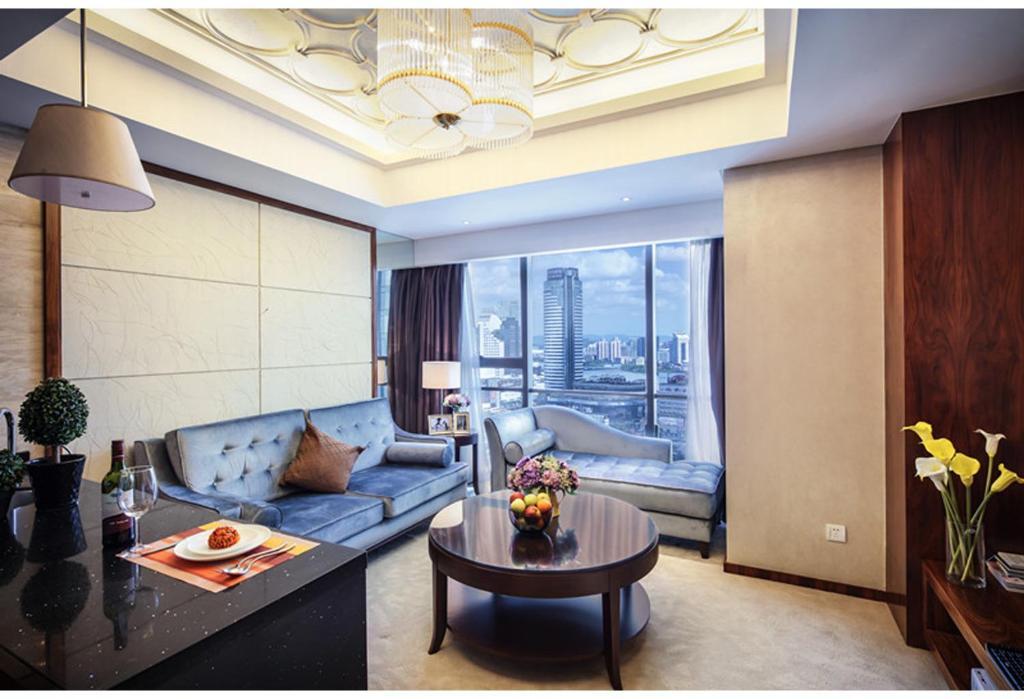 Yousu Hotel & Apartment Tianyi Square Yinyi Global Center Apartment Ningbo Нинбо Стая снимка