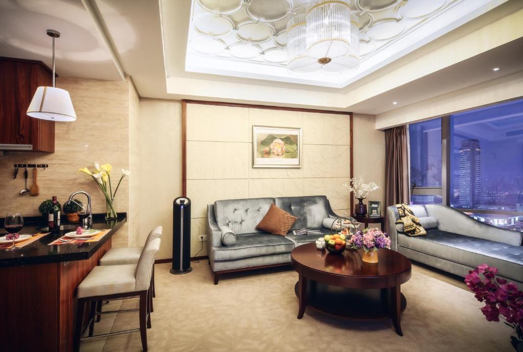 Yousu Hotel & Apartment Tianyi Square Yinyi Global Center Apartment Ningbo Нинбо Стая снимка