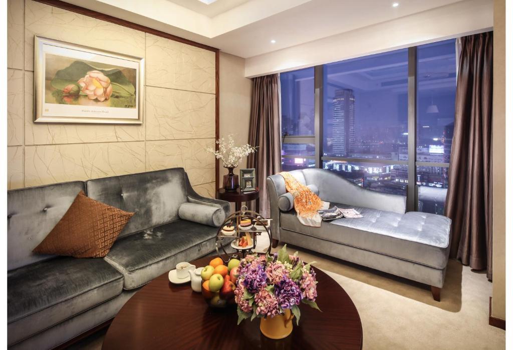 Yousu Hotel & Apartment Tianyi Square Yinyi Global Center Apartment Ningbo Нинбо Стая снимка