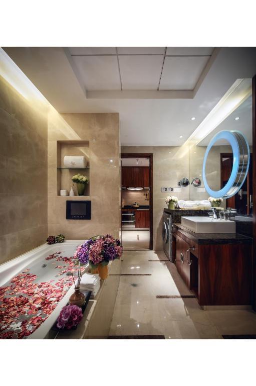 Yousu Hotel & Apartment Tianyi Square Yinyi Global Center Apartment Ningbo Нинбо Стая снимка