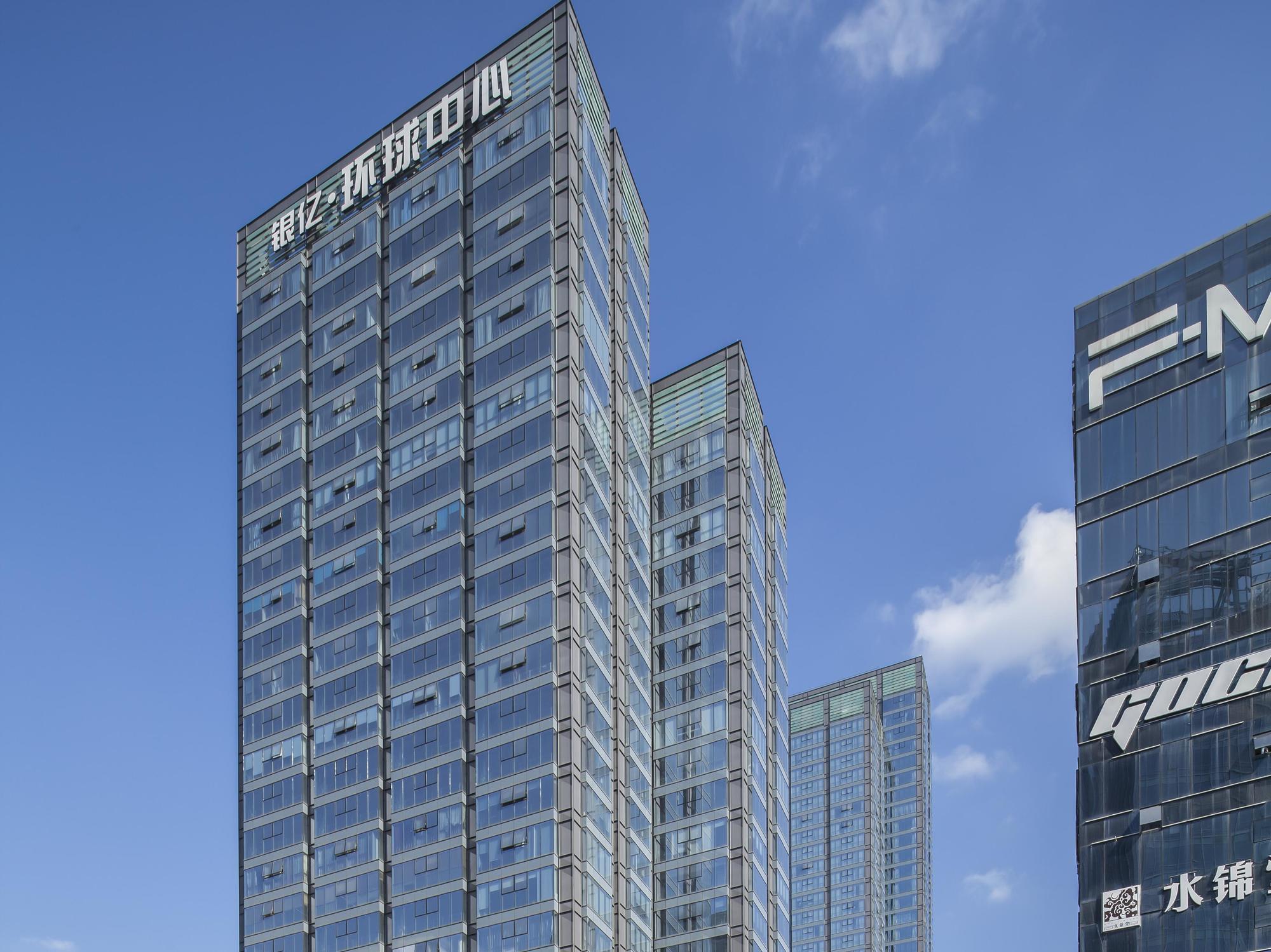 Yousu Hotel & Apartment Tianyi Square Yinyi Global Center Apartment Ningbo Нинбо Екстериор снимка